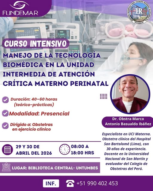 FUNDEMAR IMPULSÓ CURSO MATERNO PERINATAL